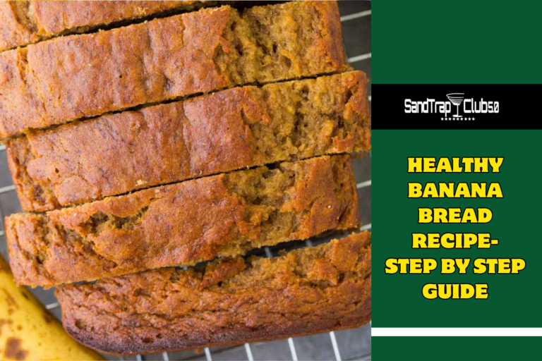 Healthy Banana Bread Recipe- Step by Step Guide
